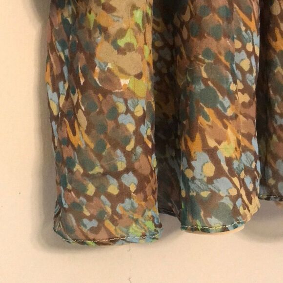 Bellatrix Silk Cold Shoulder Blouse - Size Medium - Picture 2 of 7